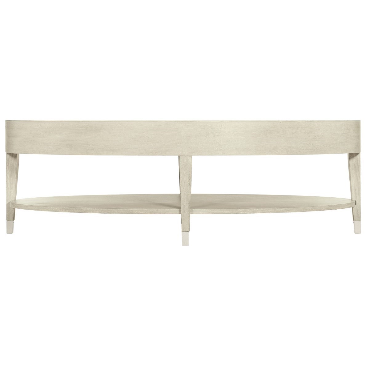 Bernhardt East Hampton 395013 Transitional Oval Cocktail Table